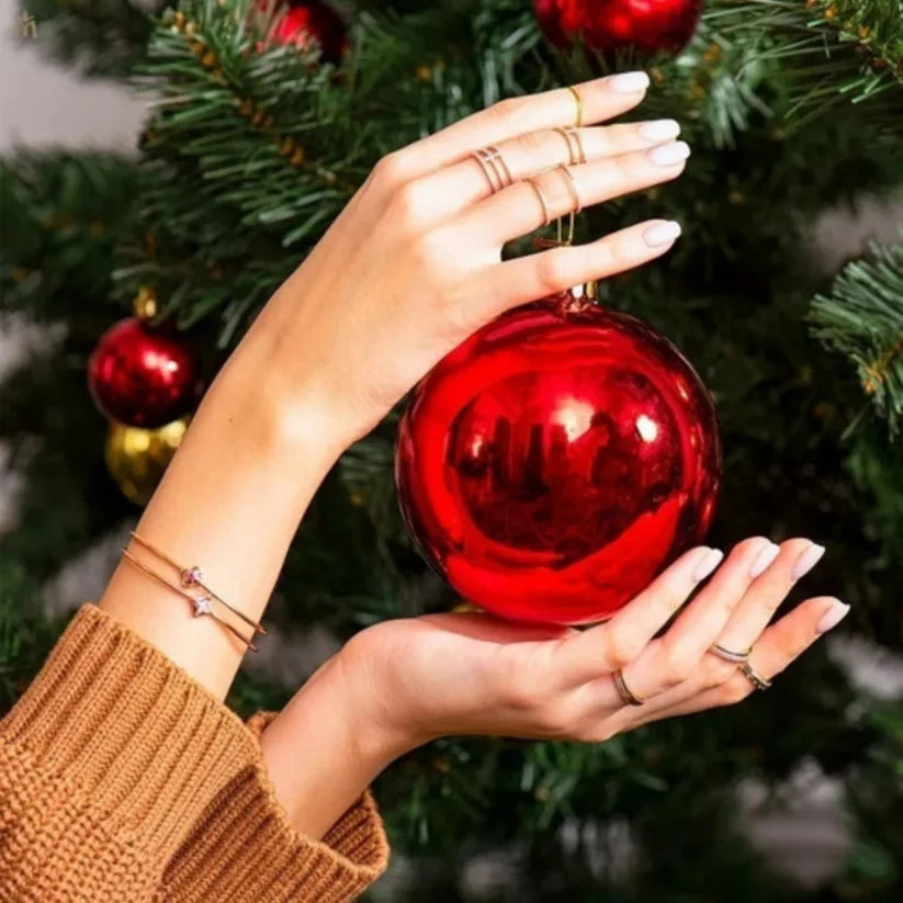 Bola de Natal para Árvore de Natal - Kit 12 Bolas